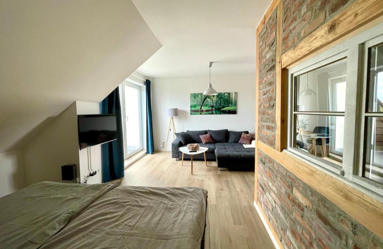 Modernes Appartment Mit Sauna Nahe Burg Im Spreewald Фечау Екстер'єр фото